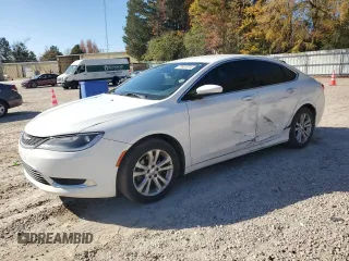 2015 Chrysler 200 Limited z VIN 1C3CCCAB1FN629501, wystawiony jako Copart lot #77951874 z przebiegiem 186 345 mil mil oraz Szkoda całkowita • Salvage title. Historia ofert i sprzedaży dostępna na DreamBid. Obrazek 1.