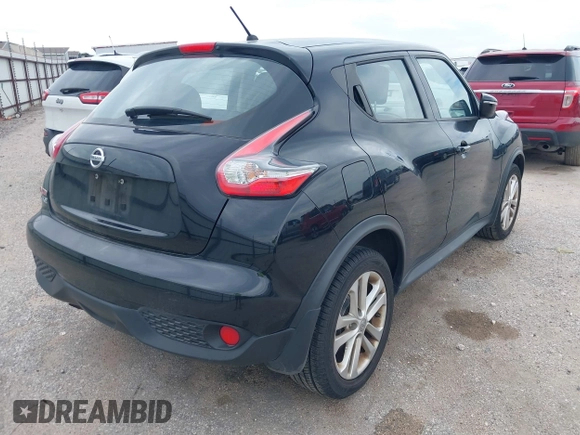 2016 Nissan Juke S with VIN JN8AF5MR3GT605720, listed as a IAAI auction lot 42743392 with 72,373 mi miles and . Bid and sale history available at DreamBid. Image 4.