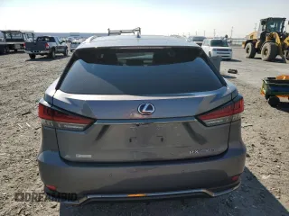 2022 Lexus RX with VIN 2T2YGMDA3NC080976, listed as a Copart auction lot 66697824 with 15,536 mi miles and Salvage Title. Bid and sale history available at carsss.com. Image 6.