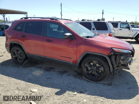 2016 Jeep Cherokee Altitude with VIN 1C4PJMAS5GW349598, listed as a Copart auction lot 56198605 with 148,739 mi miles and Salvage title. Bid and sale history available at DreamBid. Image 4.