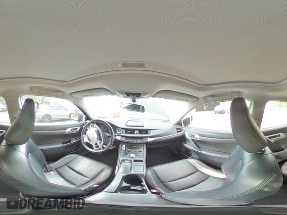 2012 Lexus CT 200h with VIN JTHKD5BH5C2112989, listed as a Copart auction lot 58613295 with Not provided miles and Salvage title. Bid and sale history available at DreamBid. Image 15.