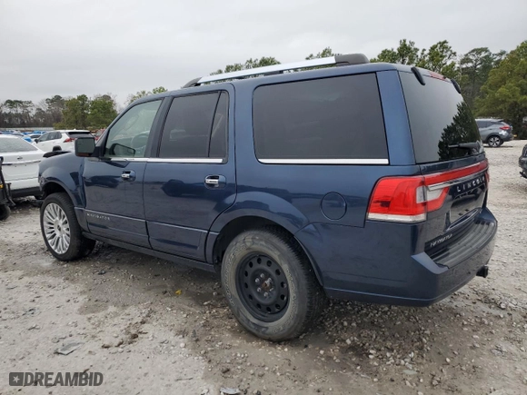 2016 Lincoln Navigator Select with VIN 5LMJJ2HT4GEL06104, listed as a Copart auction lot 45291395 with 185,604 mi miles and Salvage Title. Bid and sale history available at carsss.com. Image 2.