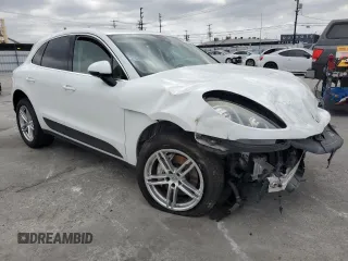 2017 Porsche Macan S with VIN WP1AB2A55HLB13326, listed as a Copart auction lot 53757255 with Not Provided miles and Salvage Title. Bid and sale history available at DreamBid. Image 4.