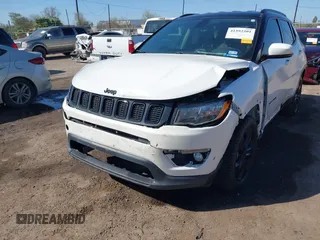 2020 Jeep Compass Latitude with VIN 3C4NJCBB6LT147594, listed as a IAAI auction lot 41592201 with 32,383 mi miles and . Bid and sale history available at DreamBid. Image 6.