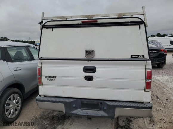 2014 Ford F-150 XL with VIN 1FTNF1CT3EKE02302, listed as a Copart auction lot 69056354 with 203,763 mi miles and Salvage Title. Bid and sale history available at carsss.com. Image 6.