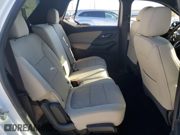 2023 Chevrolet Traverse LS with VIN 1GNEVFKW3PJ228615, listed as a Copart auction lot 72365384 with 0 mi miles and Salvage Title. Bid and sale history available at carsss.com. Image 11.
