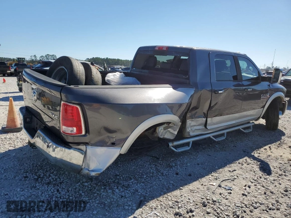 2015 Ram 3500 Laramie with VIN 3C63RRMLXFG657265, listed as a Copart auction lot 80014074 with 189,436 mi miles and Clean Title. Bid and sale history available at carsss.com. Image 3.