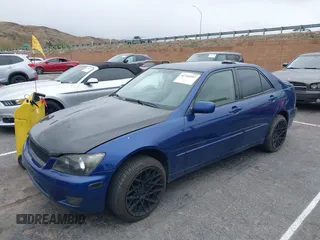2002 Lexus IS 300 with VIN JTHBD192820050704, listed as a IAAI auction lot 41744597 with 173,065 mi miles. Bid and sale history available at carsss.com. Image 2.