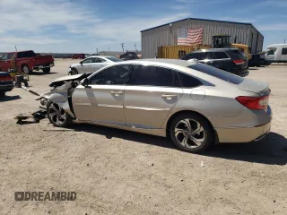 2018 Honda Accord EX-L z VIN 1HGCV1F50JA035528, wystawiony jako Copart lot #53730665 z przebiegiem 71 394 mil mil oraz Szkoda całkowita • Salvage title. Historia ofert i sprzedaży dostępna na DreamBid. Obrazek 2.