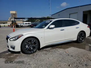 2016 Infiniti Q70 z VIN JN1BY1PP5GM631133, wystawiony jako Copart lot #75826404 z przebiegiem Nie podano mil oraz Czysty tytuł • Clean title. Historia ofert i sprzedaży dostępna na DreamBid. Obrazek 1.