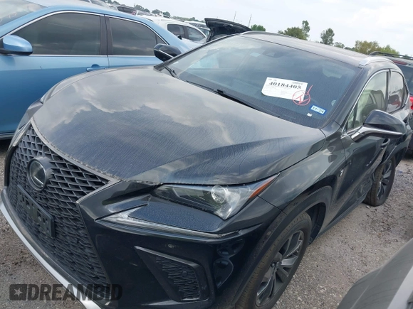 2020 Lexus NX 300 F Sport z VIN JTJSARBZ3L5003856, wystawiony jako IAAI lot #40184405 z przebiegiem 70 790 mil mil oraz . Historia ofert i sprzedaży dostępna na DreamBid. Obrazek 2.