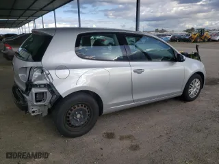 2010 Volkswagen Golf with VIN WVWBB7AJ6AW259870, listed as a Copart auction lot 45195705 with 81,240 mi miles and Salvage Title. Bid and sale history available at carsss.com. Image 3.