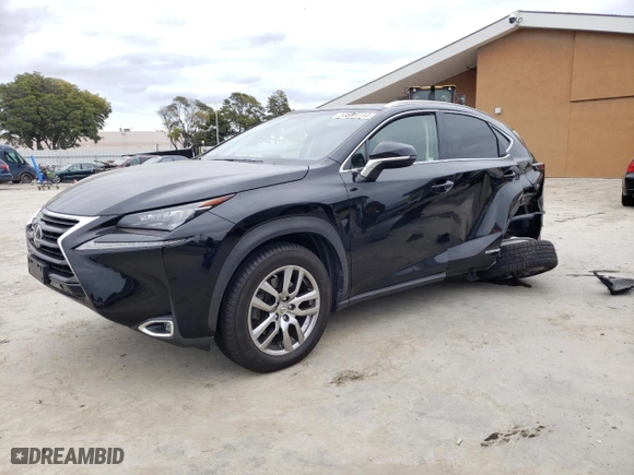 2016 Lexus NX 300h with VIN JTJBJRBZ6G2033439, listed as a Copart auction lot 52349134 with 50,615 mi miles. Bid and sale history available at carsss.com. Image 1.