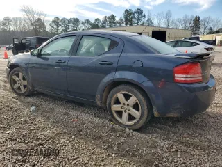 2008 Dodge Avenger SXT with VIN 1B3LC56R98N121309, listed as a Copart auction lot 47460895 with 132,190 mi miles and Salvage Title. Bid and sale history available at carsss.com. Image 2.