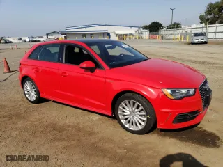 2016 Audi A3 e-tron Premium with VIN WAUUPBFF7GA163704, listed as a Copart auction lot 74254114 with 33,127 mi miles and Salvage Title. Bid and sale history available at carsss.com. Image 4.
