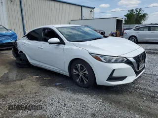 2021 Nissan Sentra SV z VIN 3N1AB8CV2MY252450, wystawiony jako Copart lot #54003805 z przebiegiem 80 156 mil mil oraz Nie do naprawy • Non repairable. Historia ofert i sprzedaży dostępna na DreamBid. Obrazek 4.
