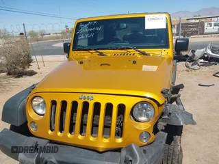 2014 Jeep Wrangler Sport with VIN 1C4AJWAG5EL223883, listed as a IAAI auction lot 42002814 with 134,361 mi miles and . Bid and sale history available at carsss.com. Image 12.