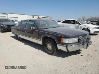 1995 Cadillac Fleetwood z VIN 1G6DW52P6SR702106, wystawiony jako Copart lot #48826215 z przebiegiem 140 971 mil mil oraz Szkoda całkowita • Salvage title. Historia ofert i sprzedaży dostępna na DreamBid. Obrazek 4.