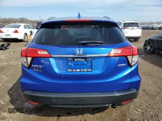 2020 Honda HR-V EX with VIN 3CZRU6H54LM705247, listed as a Copart auction lot 49350295 with 48,103 mi miles and Salvage Title. Bid and sale history available at carsss.com. Image 6.