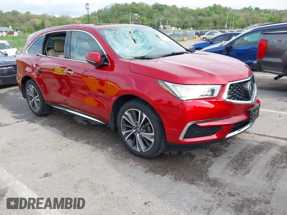 2020 Acura MDX Technology with VIN 5J8YD4H58LL004283, listed as a IAAI auction lot 42083998 with 77,520 mi miles and . Bid and sale history available at DreamBid. Image 1.