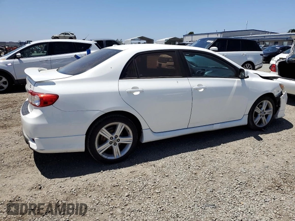 2013 Toyota Corolla L with VIN 5YFBU4EE1DP223927, listed as a Copart auction lot 56172355 with 208,419 mi miles and Salvage Title. Bid and sale history available at DreamBid. Image 3.