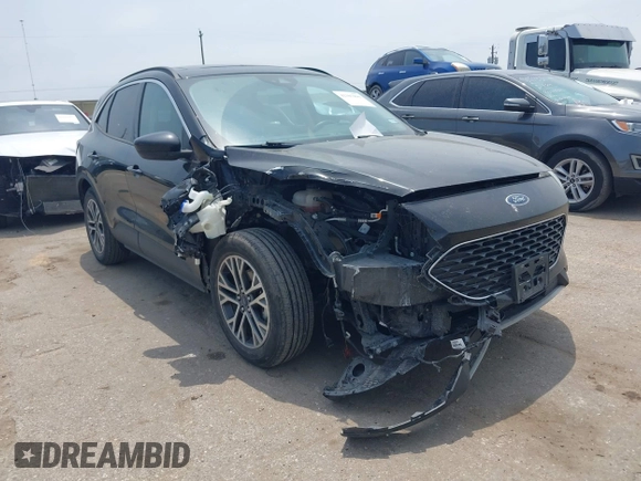 2020 Ford Escape SEL with VIN 1FMCU0H63LUA57506, listed as a IAAI auction lot 42307890 with 46,076 mi miles and . Bid and sale history available at DreamBid. Image 1.