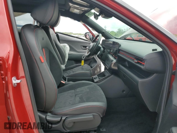 2024 Hyundai Kona N Line with VIN KM8HA3A36RU041051, listed as a Copart auction lot 59890474 with 2,910 mi miles and Salvage Title. Bid and sale history available at carsss.com. Image 7.