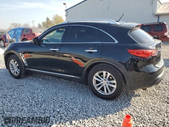 2012 Infiniti FX35 with VIN JN8AS1MW5CM156054, listed as a Copart auction lot 78185764 with 186,803 mi miles and Salvage Title. Bid and sale history available at carsss.com. Image 2.