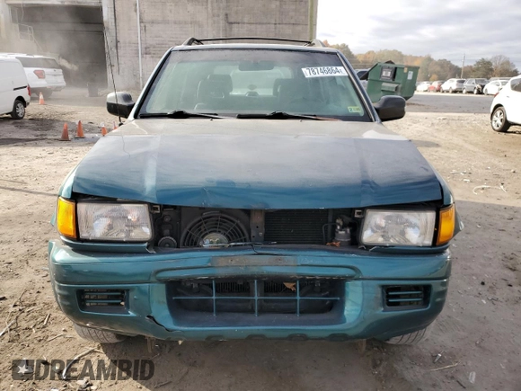 1998 Isuzu Rodeo S z VIN 4S2CK58W0W4339022, wystawiony jako Copart lot #78746864 z przebiegiem 136 138 mil mil oraz Szkoda całkowita • Salvage title. Historia ofert i sprzedaży dostępna na DreamBid. Obrazek 5.