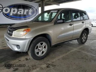 2005 Toyota RAV4 with VIN JTEGD20V850056958, listed as a Copart auction lot 54722625 with 218,250 mi miles and Clean Title. Bid and sale history available at carsss.com. Image 1.