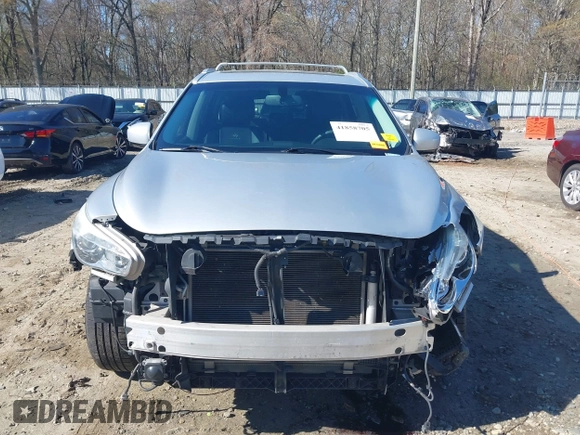 2013 Infiniti JX35 with VIN 5N1AL0MM3DC336945, listed as a IAAI auction lot 41858705 with 114,784 mi miles. Bid and sale history available at carsss.com. Image 13.