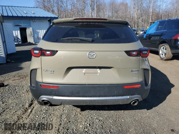 2023 Mazda CX-50 2.5 Turbo with VIN 7MMVABXY9PN145464, listed as a Copart auction lot 49785465 with 24,903 mi miles and Salvage Title. Bid and sale history available at carsss.com. Image 6.