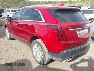 2021 Cadillac XT5 FWD Luxury with VIN 1GYKNAR45MZ182747, listed as a IAAI auction lot 41769515 with 54,753 mi miles. Bid and sale history available at carsss.com. Image 3.