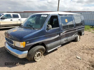 2001 Ford Econoline Cargo with VIN 1FDRE14W41HB55470, listed as a Copart auction lot 64990214 with 176,643 mi miles and Clean Title. Bid and sale history available at carsss.com. Image 1.