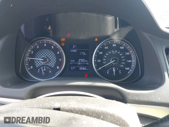 2019 Hyundai Elantra SE with VIN 5NPD74LF0KH466005, listed as a IAAI auction lot 41535177 with 39,385 mi miles and . Bid and sale history available at DreamBid. Image 7.