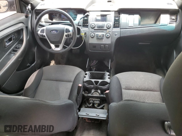 2014 Ford Police Interceptor with VIN 1FAHP2MT2EG161579, listed as a Copart auction lot 53878845 with 205,031 mi miles and Salvage title. Bid and sale history available at DreamBid. Image 8.
