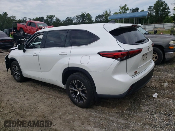 2022 Toyota Highlander L z VIN 5TDCZRBH1NS216485, wystawiony jako Copart lot #64766914 z przebiegiem 33 579 mil mil oraz Szkoda całkowita • Salvage title. Historia ofert i sprzedaży dostępna na DreamBid. Obrazek 2.