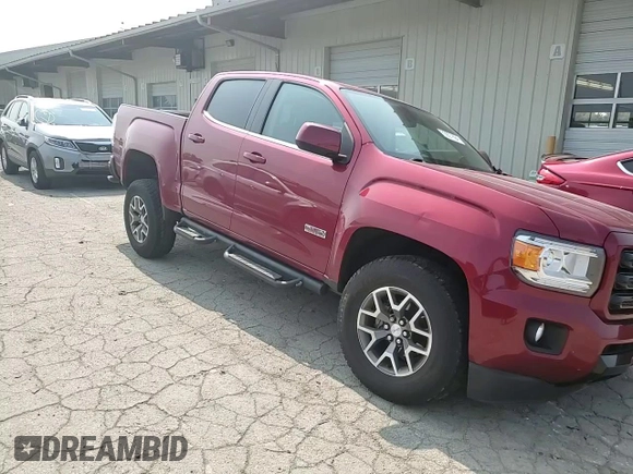 2018 GMC Canyon 4WD All Terrain w/Cloth with VIN 1GTG6CEN5J1265883, listed as a Copart auction lot 70927694 with 66,179 mi miles and Salvage Title. Bid and sale history available at carsss.com. Image 10.