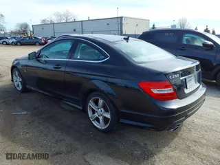 2012 Mercedes-Benz C-Class C 250 with VIN WDDGJ4HB4CF743051, listed as a IAAI auction lot 41765592 with 159,574 mi miles. Bid and sale history available at carsss.com. Image 3.