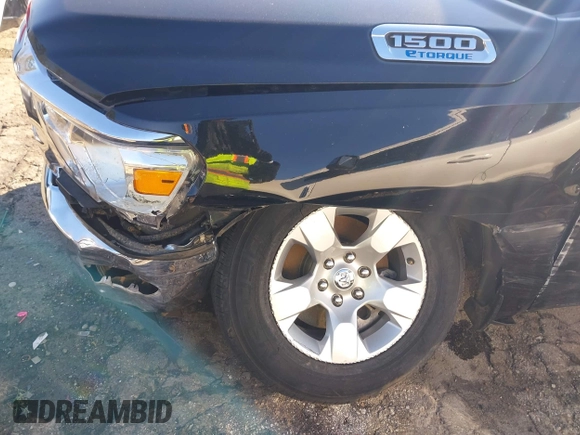2022 Ram 1500 Big Horn with VIN 1C6RREBG0NN398834, listed as a IAAI auction lot 41580763 with 100,523 mi miles and . Bid and sale history available at DreamBid. Image 6.