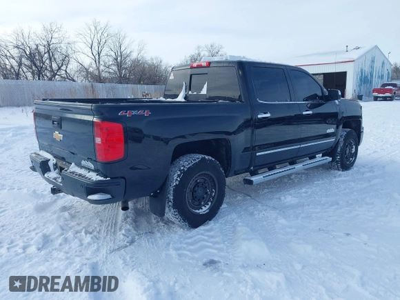 2015 Chevrolet Silverado 1500 High Country with VIN 3GCUKTEC0FG148198, listed as a IAAI auction lot 41493933 with 164,453 mi miles and . Bid and sale history available at DreamBid. Image 4.