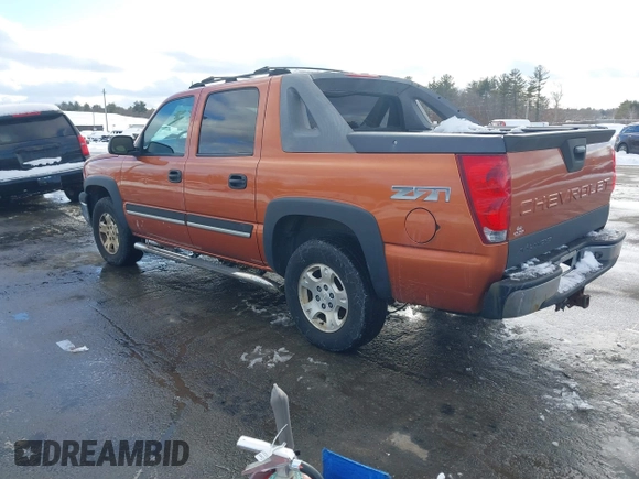 2004 Chevrolet Avalanche Z71 with VIN 3GNEK12T14G252474, listed as a IAAI auction lot 41492173 with 216,898 mi miles. Bid and sale history available at carsss.com. Image 3.