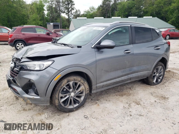 2021 Buick Encore GX Preferred z VIN KL4MMCSL1MB176333, wystawiony jako Copart lot #58804775 z przebiegiem 29 363 mil mil oraz Szkoda całkowita • Salvage title. Historia ofert i sprzedaży dostępna na DreamBid. Obrazek 1.