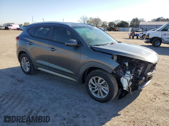 2017 Hyundai Tucson SE z VIN KM8J33A40HU293171, wystawiony jako Copart lot #48566155 z przebiegiem 23 366 mil mil oraz Szkoda całkowita • Salvage title. Historia ofert i sprzedaży dostępna na DreamBid. Obrazek 4.