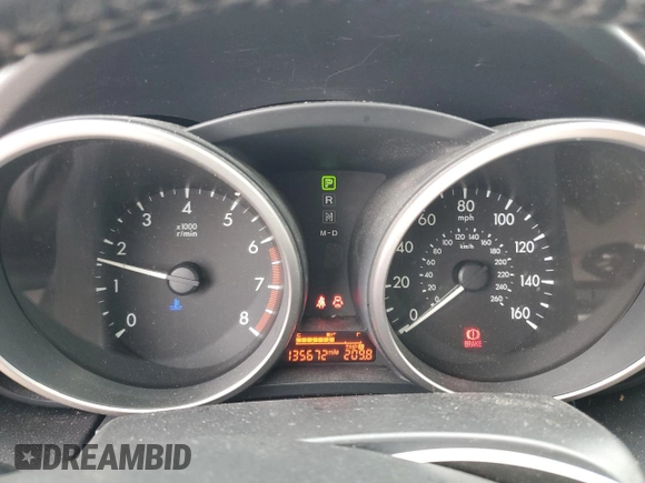 2012 Mazda 5 Grand Touring with VIN JM1CW2DL8C0131855, listed as a Copart auction lot 61757365 with 135,672 mi miles and Salvage title. Bid and sale history available at DreamBid. Image 9.