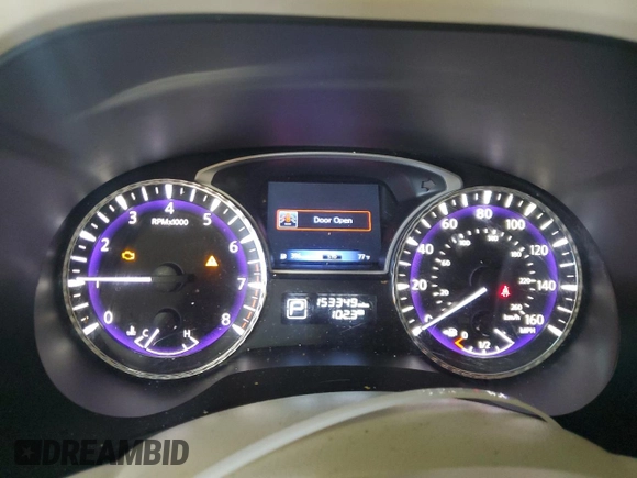 2014 Infiniti QX60 with VIN 5N1AL0MM0EC509273, listed as a Copart auction lot 55065875 with 153,349 mi miles and Salvage Title. Bid and sale history available at DreamBid. Image 9.