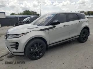 2022 Land Rover Range Rover Evoque R-Dynamic SE z VIN SALZL2FX5NH173481, wystawiony jako Copart lot #55654885 z przebiegiem 27 545 mil mil oraz Nie do naprawy • Non repairable. Historia ofert i sprzedaży dostępna na DreamBid. Obrazek 1.