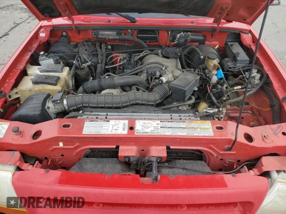 2000 Ford Ranger XL with VIN 1FTYR14V4YTB03095, listed as a Copart auction lot 50303165 with 175,116 mi miles and Salvage Title. Bid and sale history available at carsss.com. Image 11.
