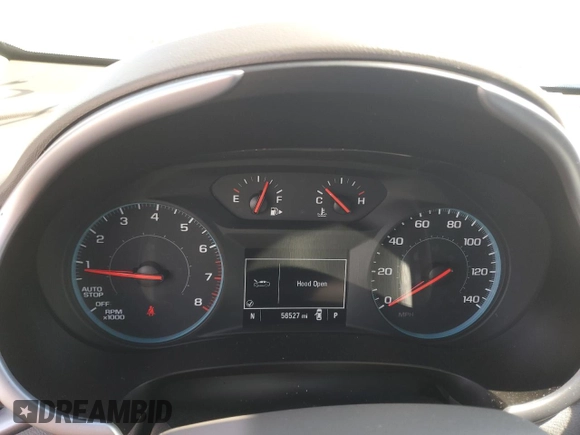 2020 Chevrolet Malibu LS with VIN 1G1ZB5ST5LF154025, listed as a Copart auction lot 55271455 with 56,527 mi miles and Clean Title. Bid and sale history available at DreamBid. Image 9.
