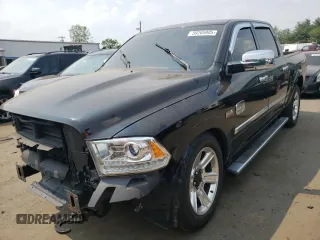 2015 Ram 1500 Laramie Limited z VIN 1C6RR7PT0FS579940, wystawiony jako Copart lot #59265905 z przebiegiem 89 818 mil mil oraz Szkoda całkowita • Salvage title. Historia ofert i sprzedaży dostępna na DreamBid. Obrazek 1.